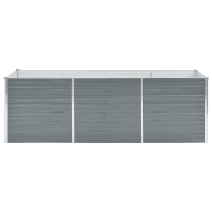 Plantenbak Verhoogd Gegalvaniseerd Staal 240 x 80 x 77 cm
