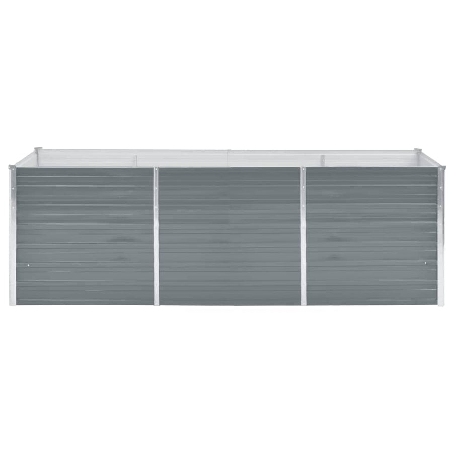 Plantenbak Verhoogd Gegalvaniseerd Staal 240 x 80 x 77 cm