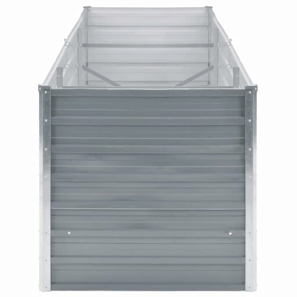 Plantenbak Verhoogd Gegalvaniseerd Staal 240 x 80 x 77 cm