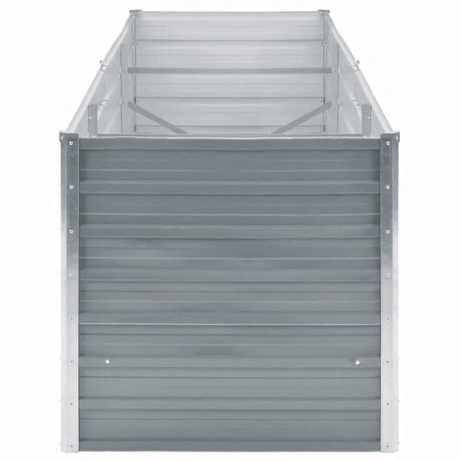 Plantenbak Verhoogd Gegalvaniseerd Staal 240 x 80 x 77 cm