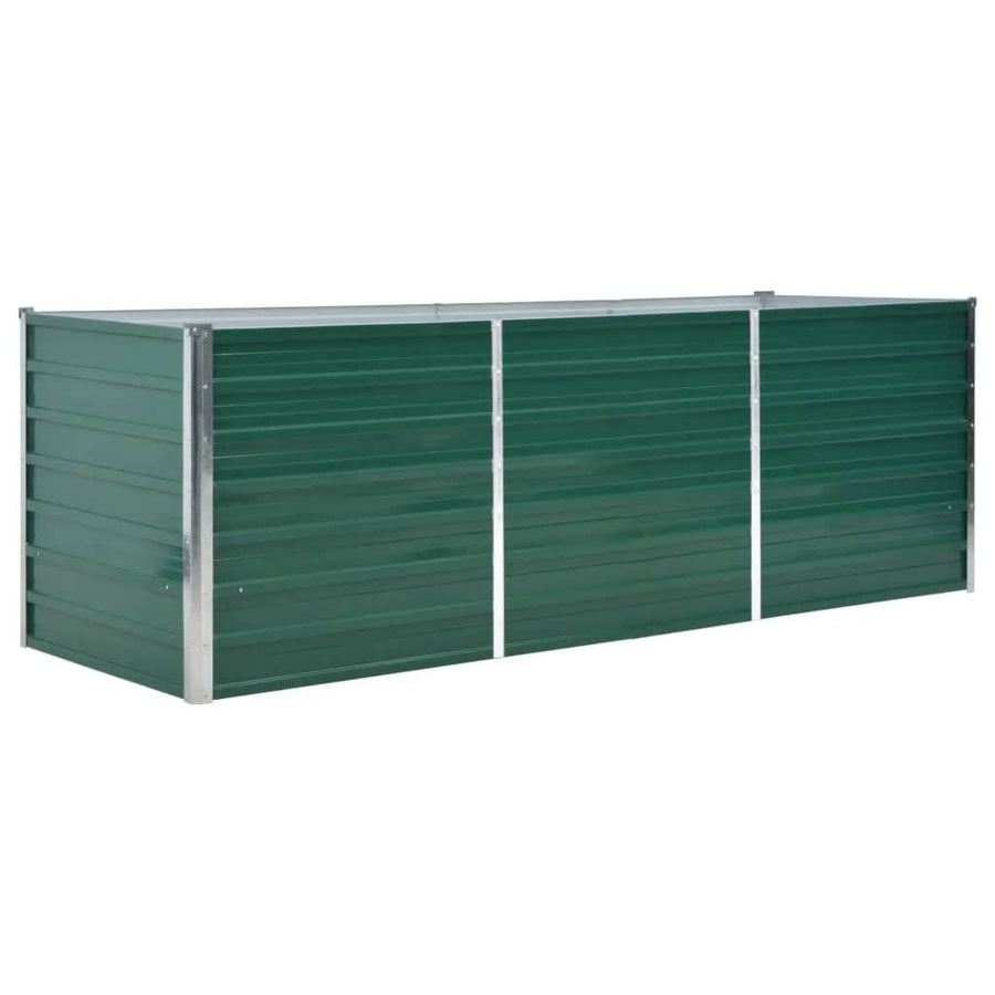 Plantenbak Verhoogd Gegalvaniseerd Staal 240 x 80 x 77 cm