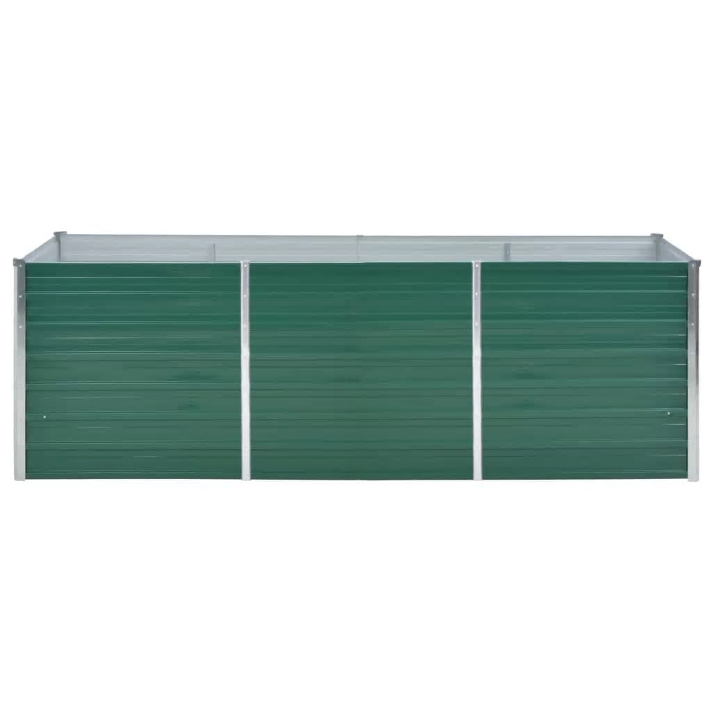 Plantenbak Verhoogd Gegalvaniseerd Staal 240 x 80 x 77 cm
