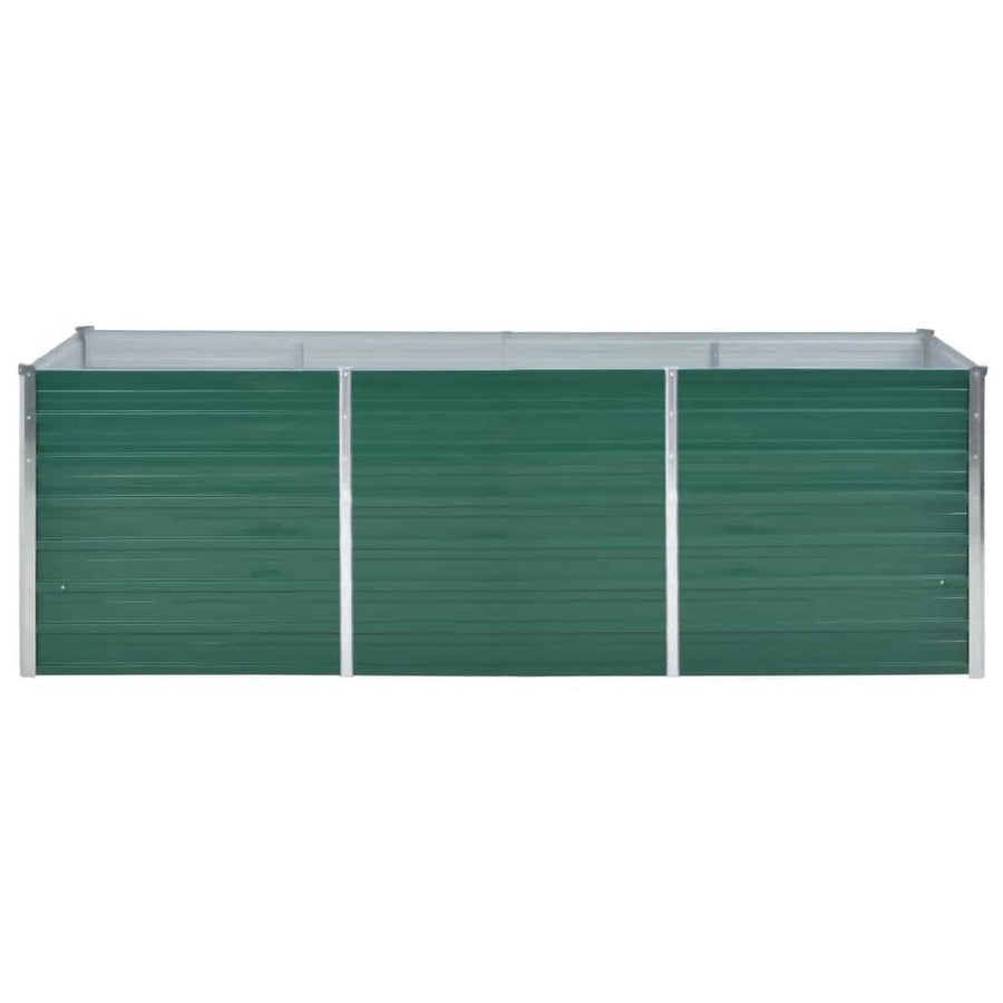 Plantenbak Verhoogd Gegalvaniseerd Staal 240 x 80 x 77 cm