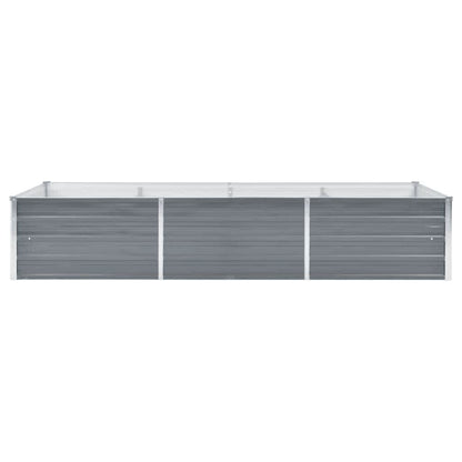 Plantenbak Verhoogd Gegalvaniseerd Staal 240 x 80 x 45 cm