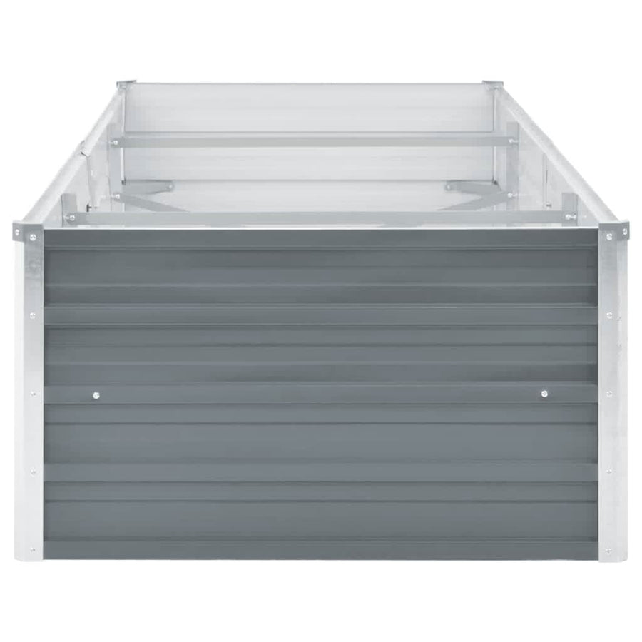 Plantenbak Verhoogd Gegalvaniseerd Staal 240 x 80 x 45 cm