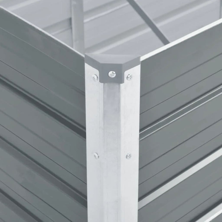 Plantenbak Verhoogd Gegalvaniseerd Staal 240 x 80 x 45 cm