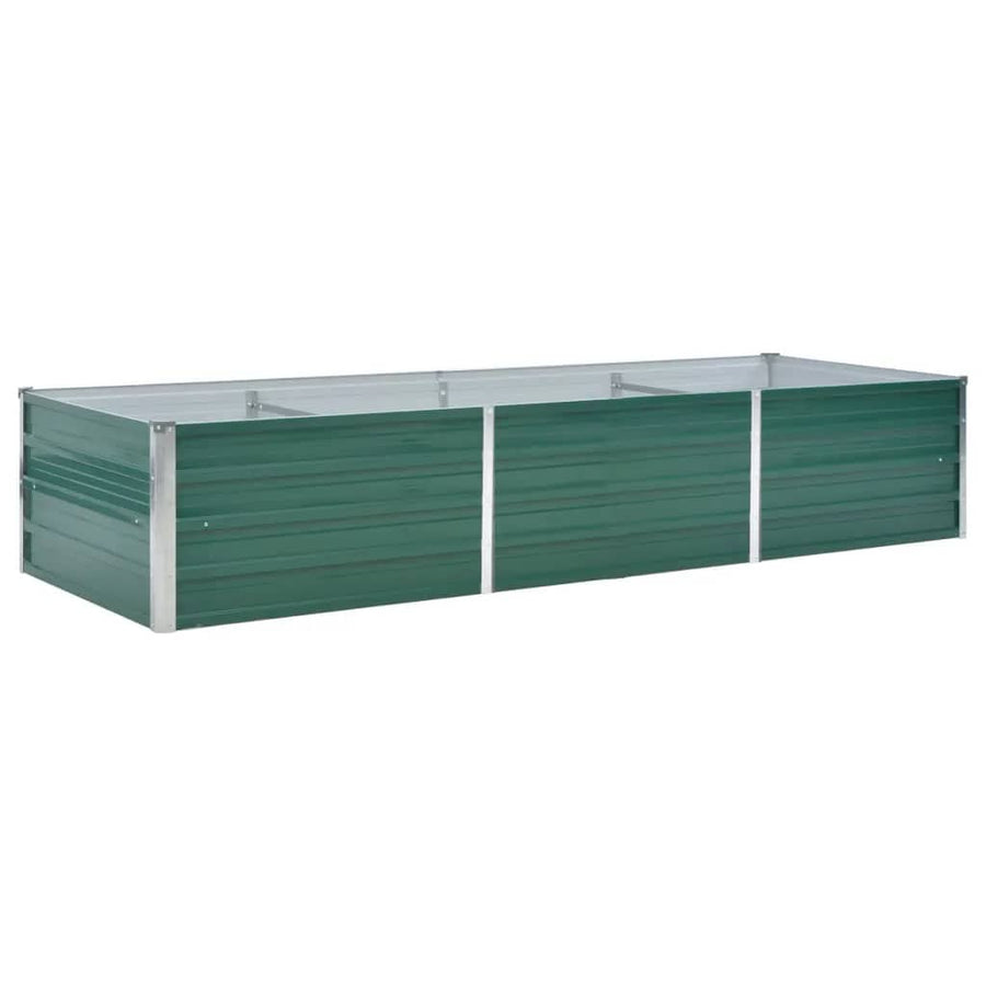 Plantenbak Verhoogd Gegalvaniseerd Staal 240 x 80 x 45 cm