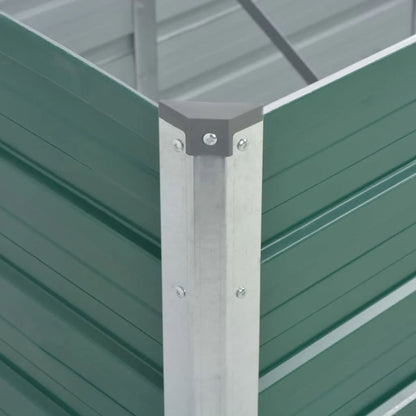 Plantenbak Verhoogd Gegalvaniseerd Staal 240 x 80 x 45 cm