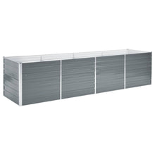 Plantenbak Verhoogd Gegalvaniseerd Staal 320 x 80 x 77 cm