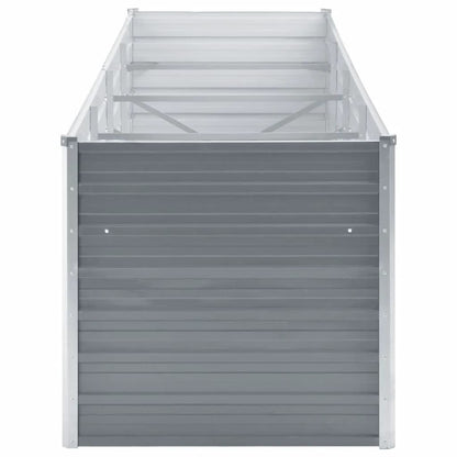Plantenbak Verhoogd Gegalvaniseerd Staal 320 x 80 x 77 cm