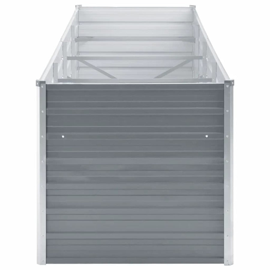 Plantenbak Verhoogd Gegalvaniseerd Staal 320 x 80 x 77 cm