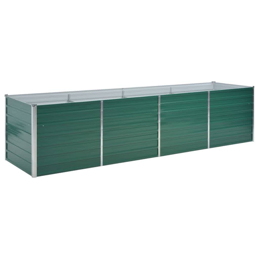 Plantenbak Verhoogd Gegalvaniseerd Staal 320 x 80 x 77 cm