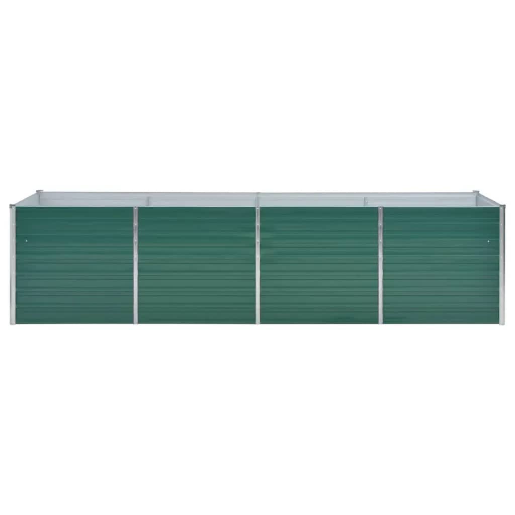 Plantenbak Verhoogd Gegalvaniseerd Staal 320 x 80 x 77 cm