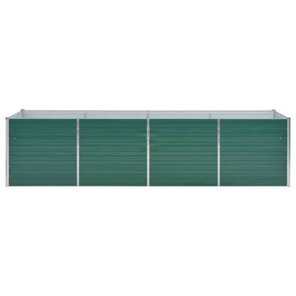 Plantenbak Verhoogd Gegalvaniseerd Staal 320 x 80 x 77 cm