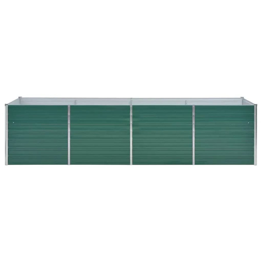 Plantenbak Verhoogd Gegalvaniseerd Staal 320 x 80 x 77 cm