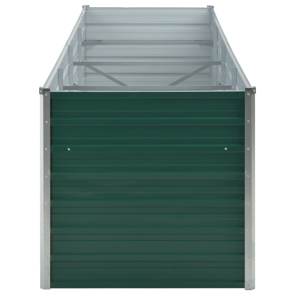 Plantenbak Verhoogd Gegalvaniseerd Staal 320 x 80 x 77 cm