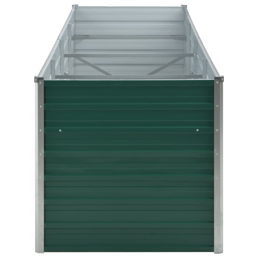 Plantenbak Verhoogd Gegalvaniseerd Staal 320 x 80 x 77 cm