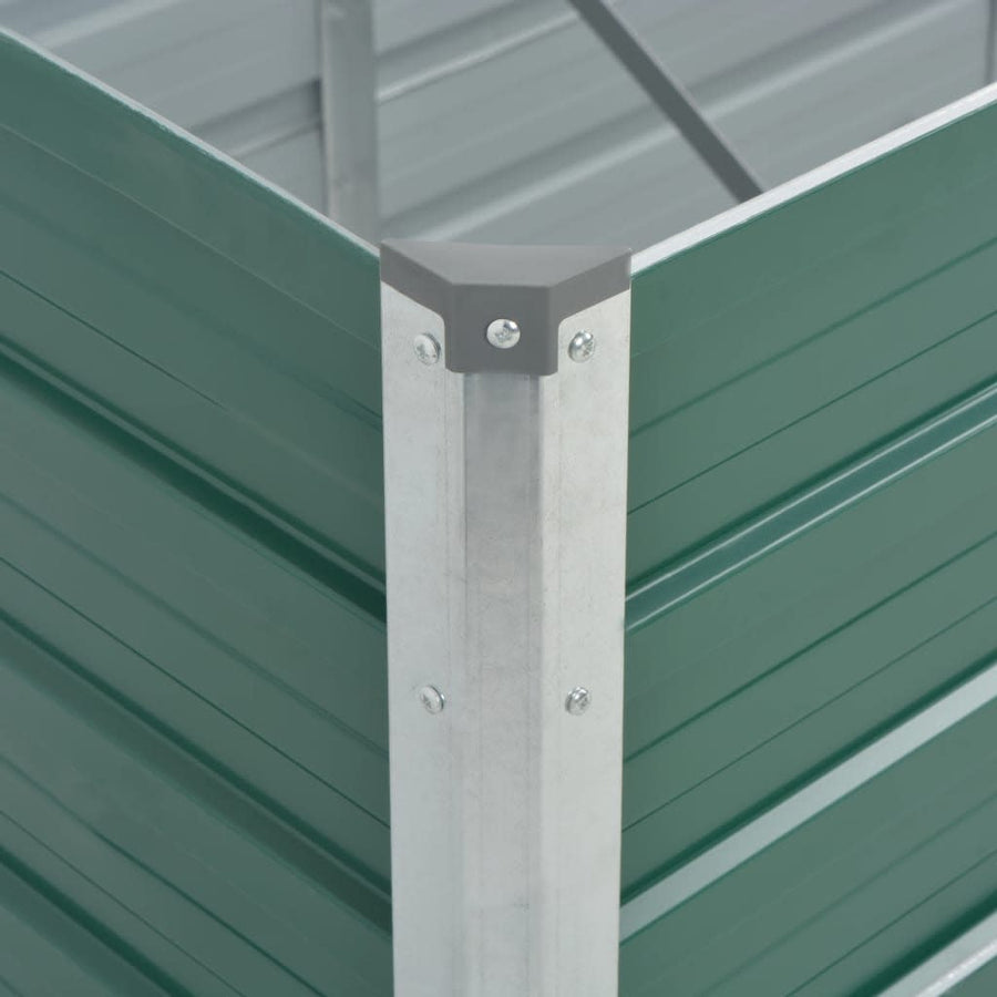Plantenbak Verhoogd Gegalvaniseerd Staal 320 x 80 x 77 cm