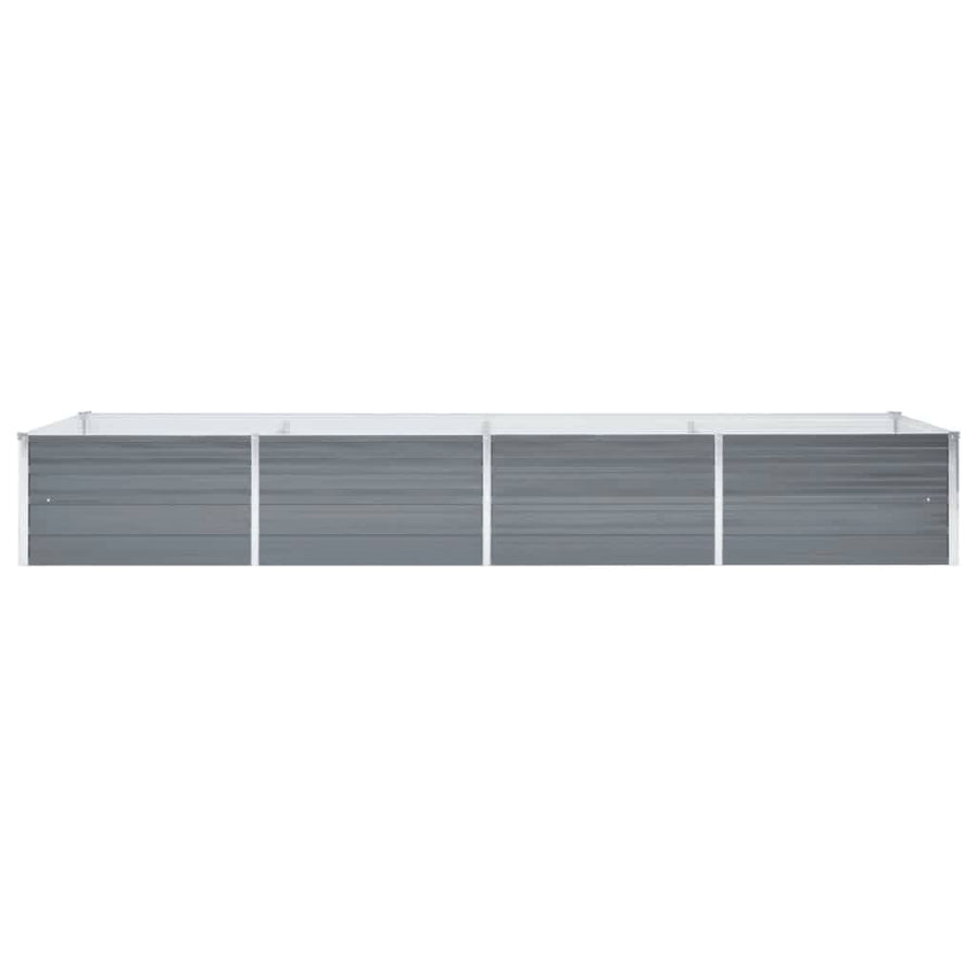 Plantenbak Verhoogd Gegalvaniseerd Staal 320 x 80 x 45 cm