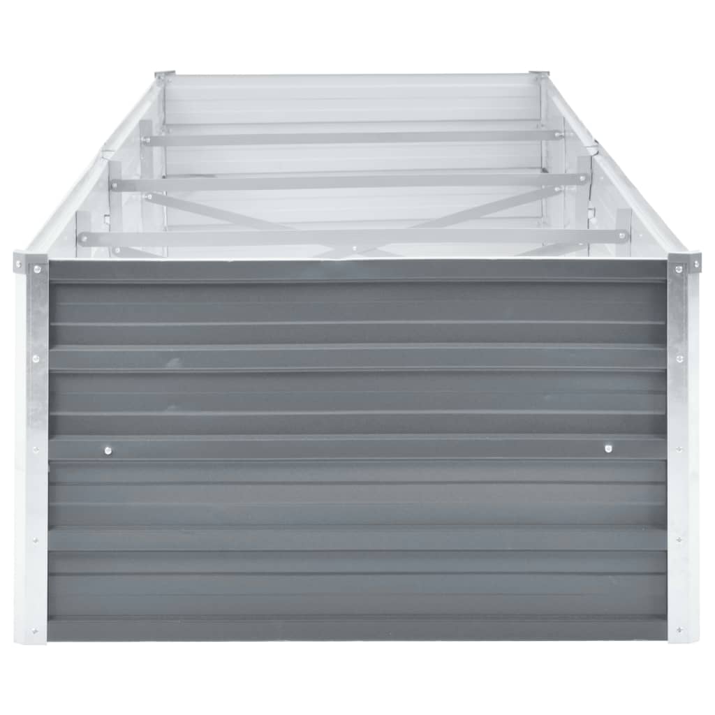 Plantenbak Verhoogd Gegalvaniseerd Staal 320 x 80 x 45 cm