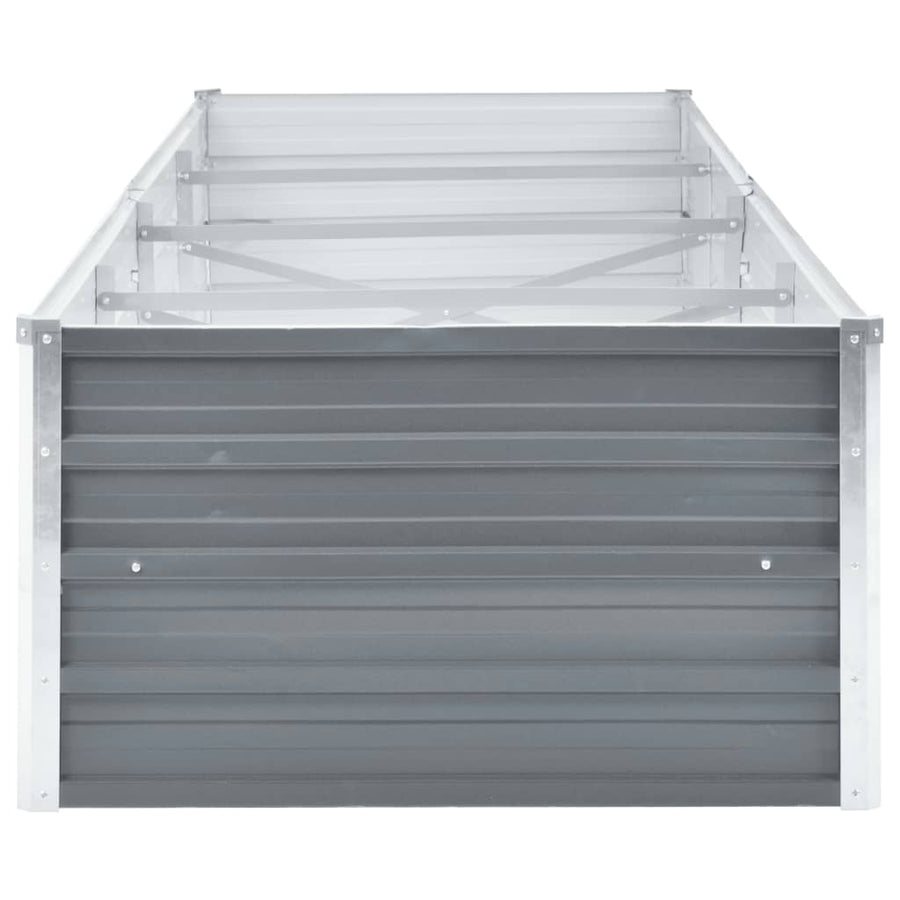 Plantenbak Verhoogd Gegalvaniseerd Staal 320 x 80 x 45 cm