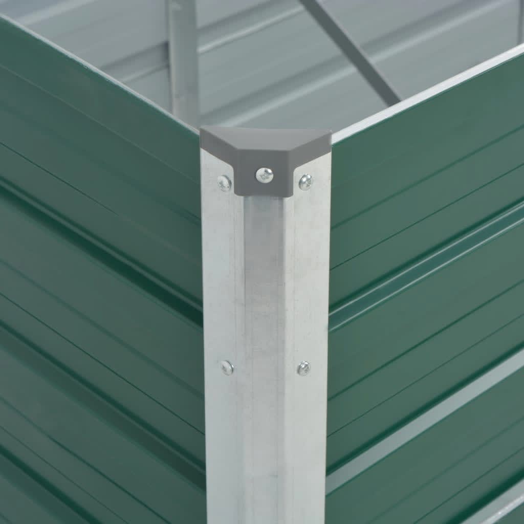 Plantenbak Verhoogd Gegalvaniseerd Staal 320 x 80 x 45 cm
