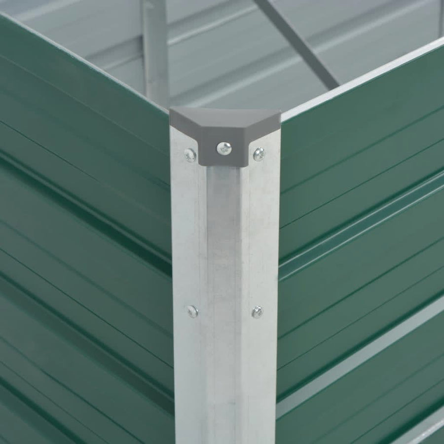 Plantenbak Verhoogd Gegalvaniseerd Staal 320 x 80 x 45 cm