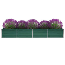 Plantenbak Verhoogd Gegalvaniseerd Staal 320 x 80 x 45 cm