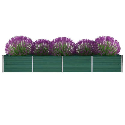 Plantenbak Verhoogd Gegalvaniseerd Staal 320 x 80 x 45 cm