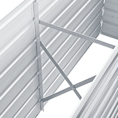 Plantenbak Verhoogd Gegalvaniseerd Staal 160 x 40 x 77 cm