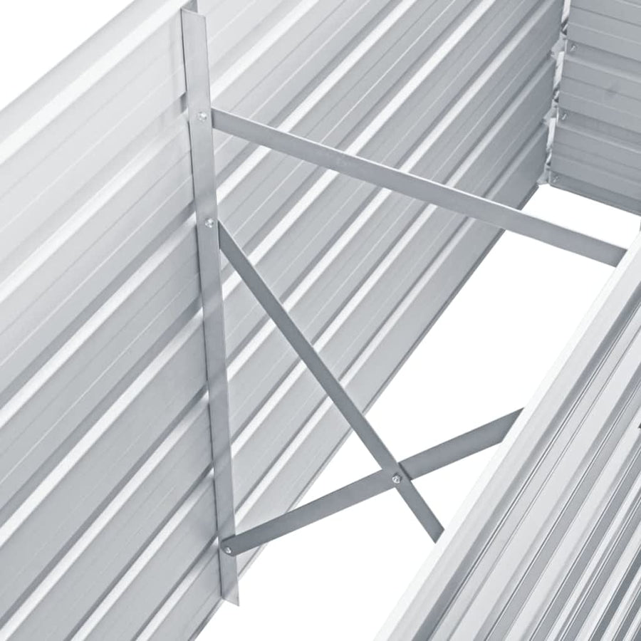 Plantenbak Verhoogd Gegalvaniseerd Staal 160 x 40 x 77 cm