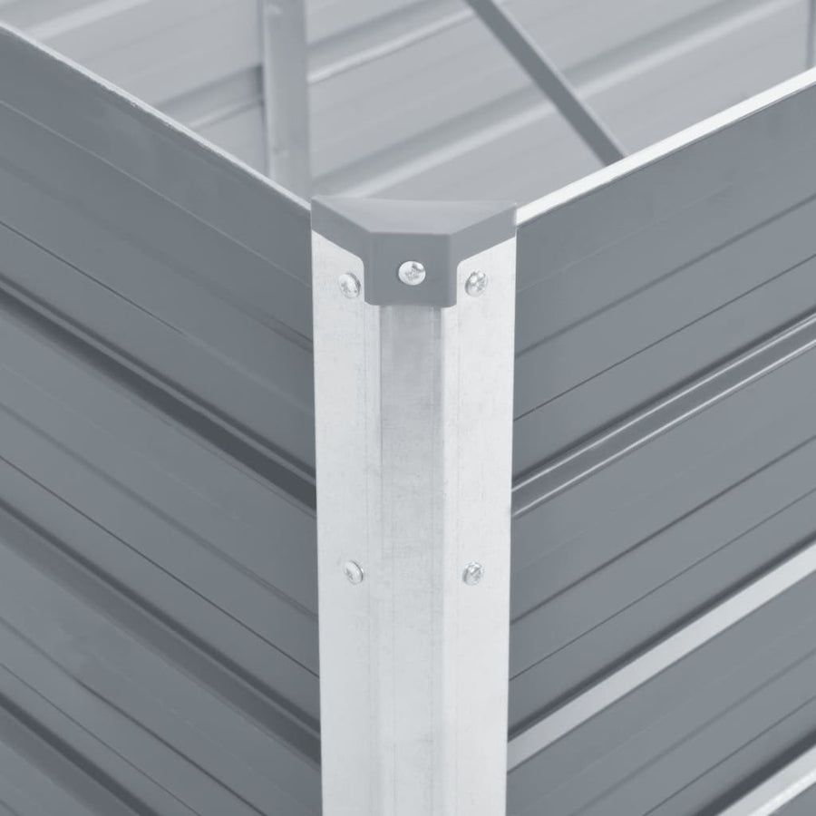 Plantenbak Verhoogd Gegalvaniseerd Staal 160 x 40 x 77 cm