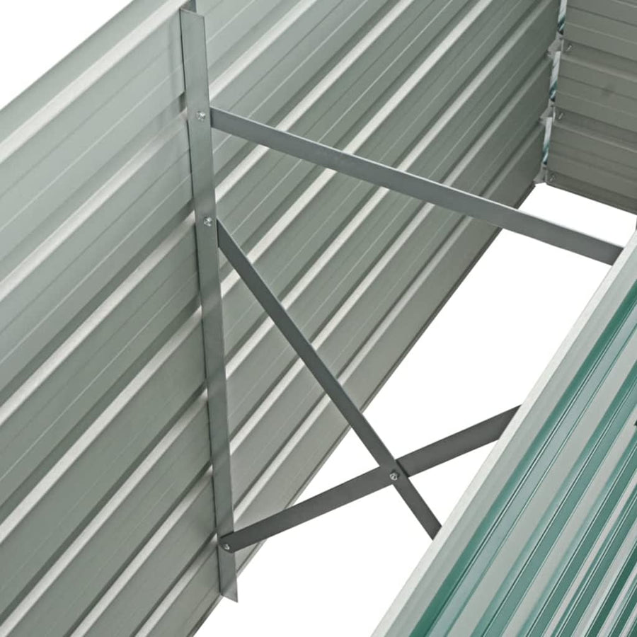 Plantenbak Verhoogd Gegalvaniseerd Staal 160 x 40 x 77 cm