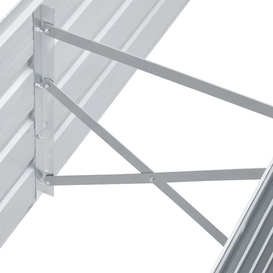 Plantenbak Verhoogd Gegalvaniseerd Staal 160 x 40 x 45 cm