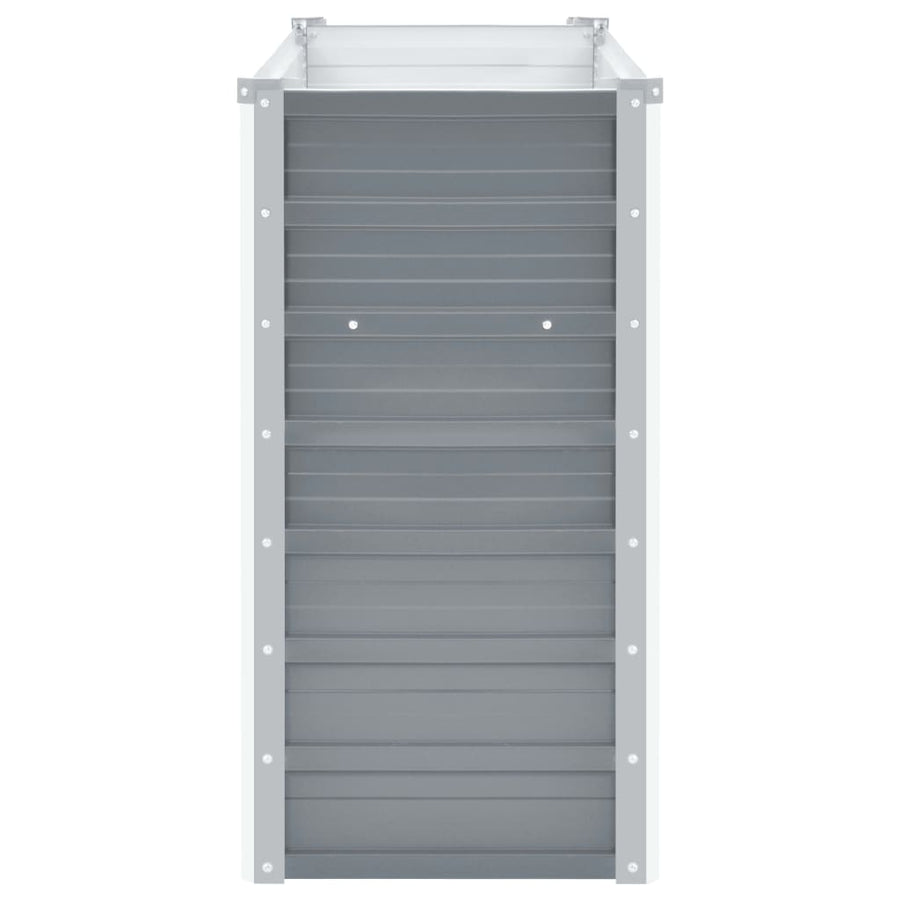 Plantenbak Verhoogd Gegalvaniseerd Staal 100 x 40 x 77 cm