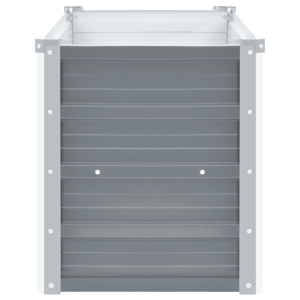 Plantenbak Verhoogd Gegalvaniseerd Staal 100 x 40 x 45 cm