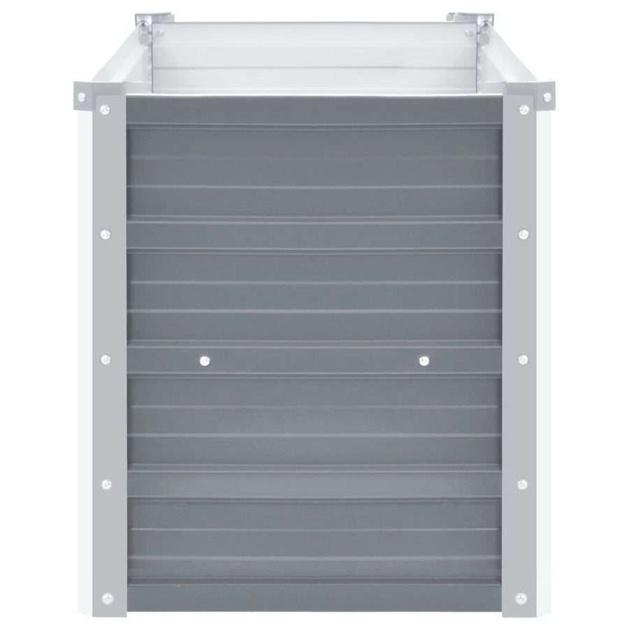 Plantenbak Verhoogd Gegalvaniseerd Staal 100 x 40 x 45 cm