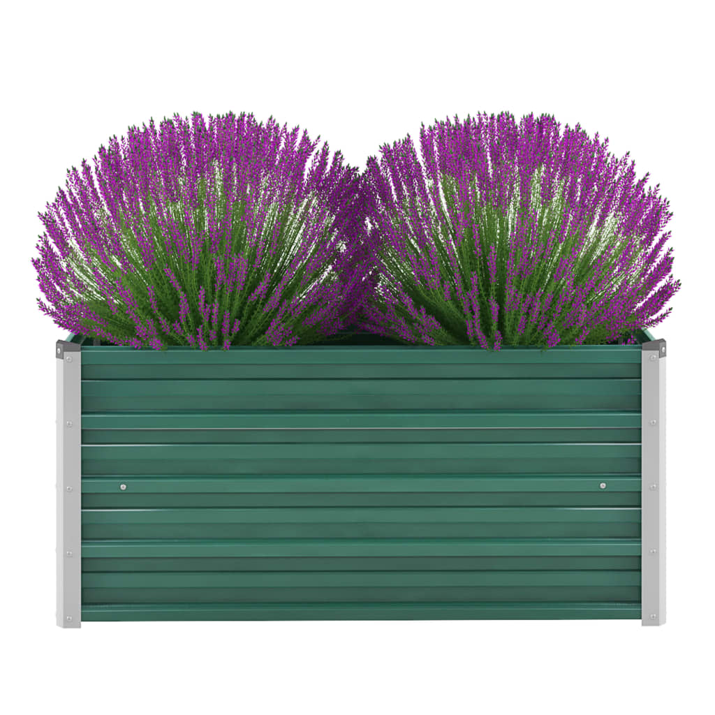 Plantenbak Verhoogd Gegalvaniseerd Staal 100 x 40 x 45 cm