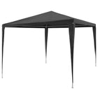 Partytent 3x3 m PE antraciet