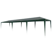 Party tent 3x9 m PE green