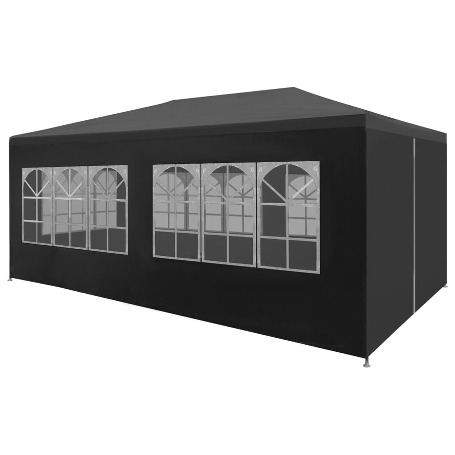 Partytent 3 x 6 m Antraciet