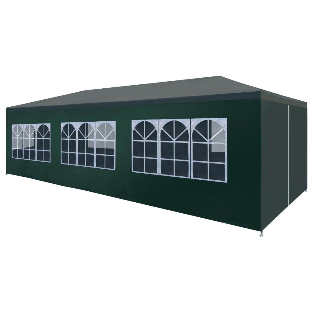 Partytent 3 x 9 m Groen