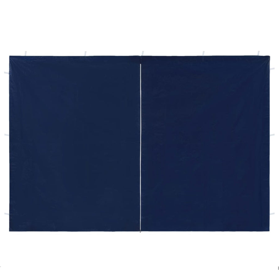 Tentwanden Met Ritssluiting Pe 2 St Blauw