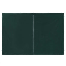 Tentwanden 2 St Met Ritssluiting Pe Groen