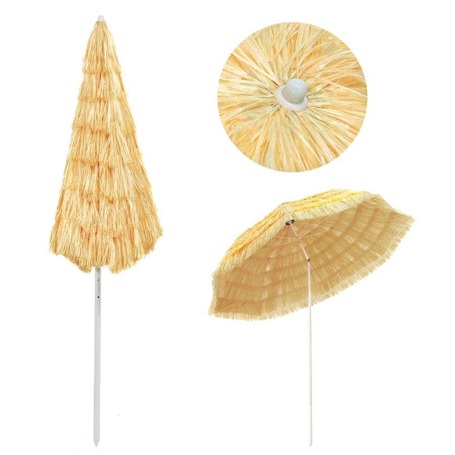 Strandparasol Hawaï Stijl Naturel 300 cm