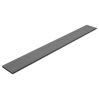 Vervangende schuttingplanken 9 st 170 cm HKC grijs Grijs