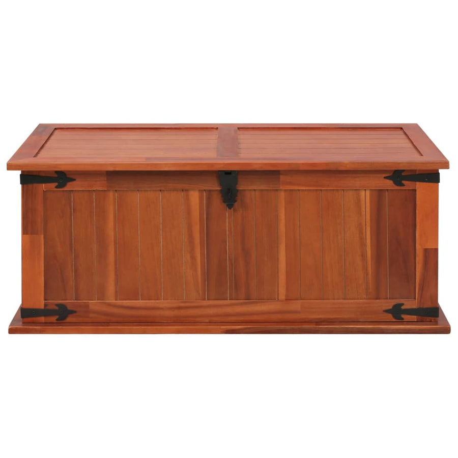 Opbergkist Massief Acaciahout 90 x 45 x 40 cm