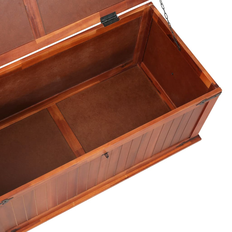 Opbergkist Massief Acaciahout 90 x 45 x 40 cm