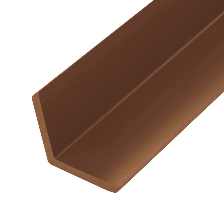 Terras Hoekplinten 5 St 70 Cm Hkc Ig Teakkleur