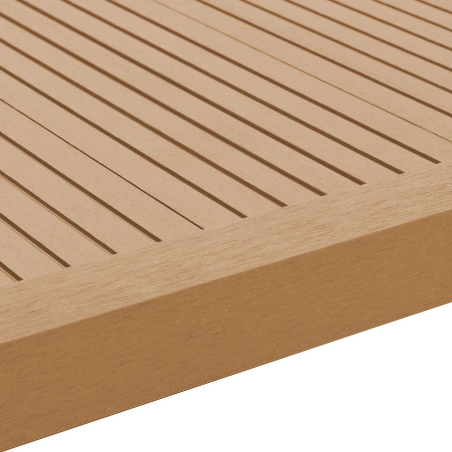 Terras Hoekplinten 5 St 70 Cm Hkc Ig Teakkleur